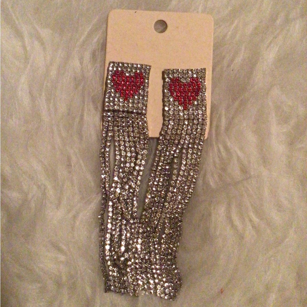 Sale ! Petit Moments cascade hearts earrings